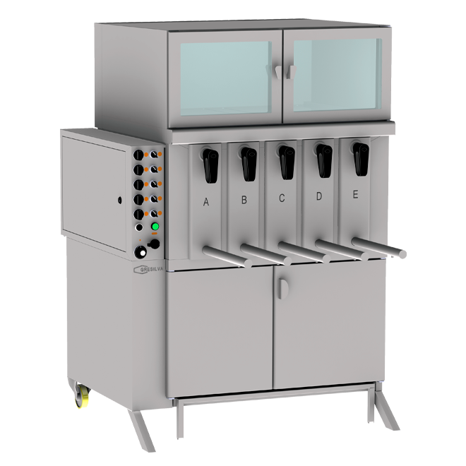 PARRILLA VERTICAL ELÉCTRICA GV5 ECO | GRESILVA