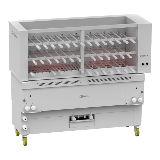 PARRILLA RODÍZIO MULTIFUNCIONAL GHPI GR40 | GRESILVA